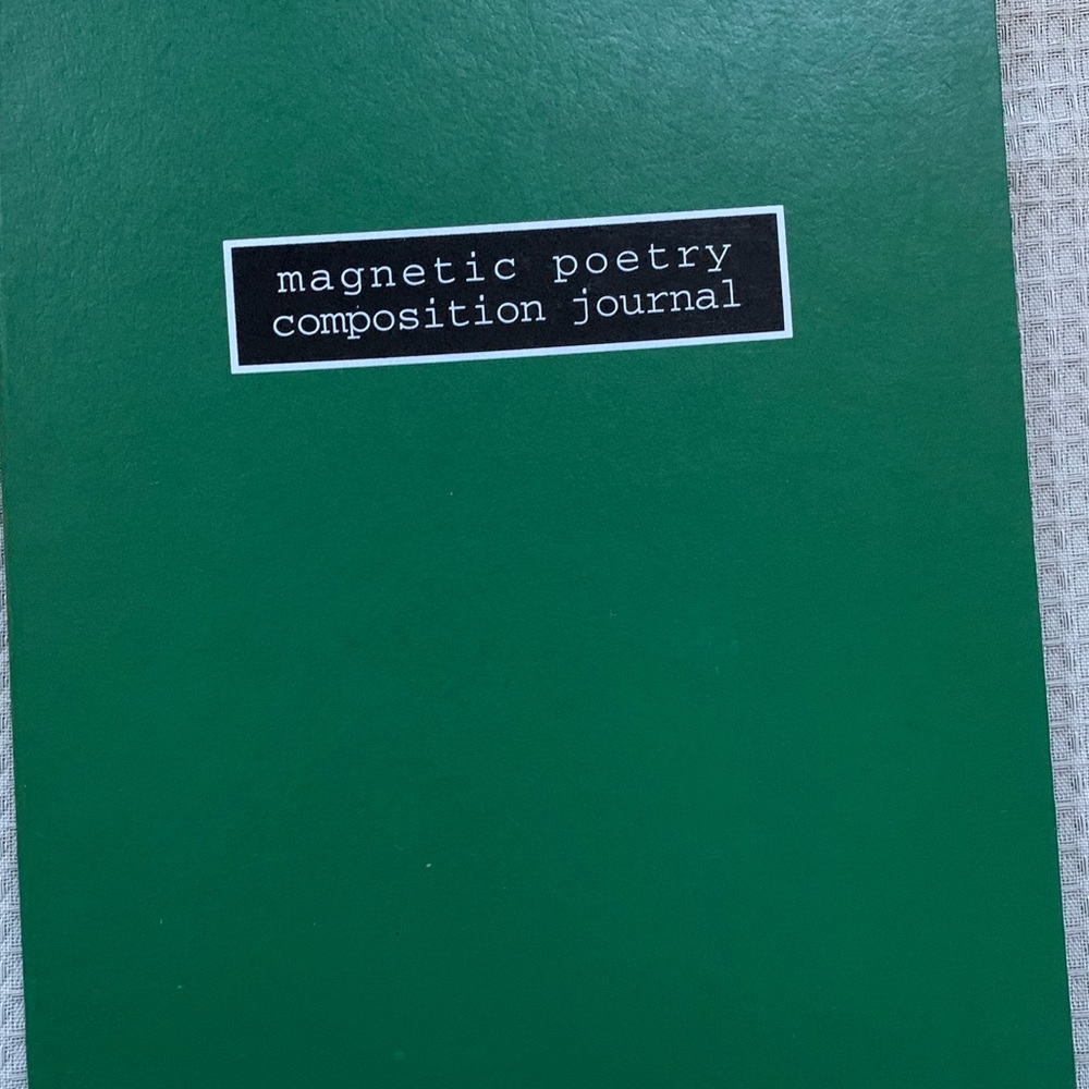 Magnetic Poetry Book